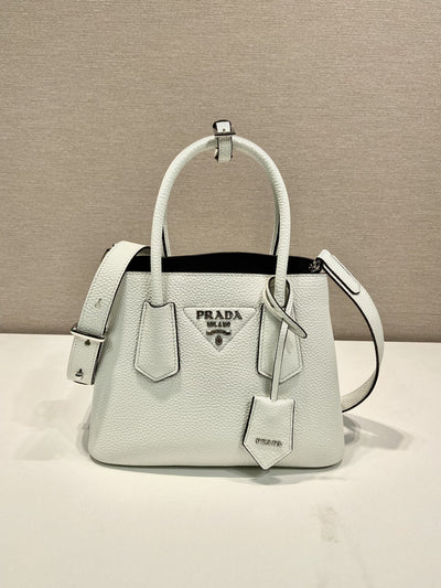 Pr*da small Pr*da double saffiano leather bag - image 4