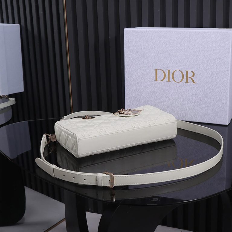 Di*r medium white lady d-joy bag - image 4