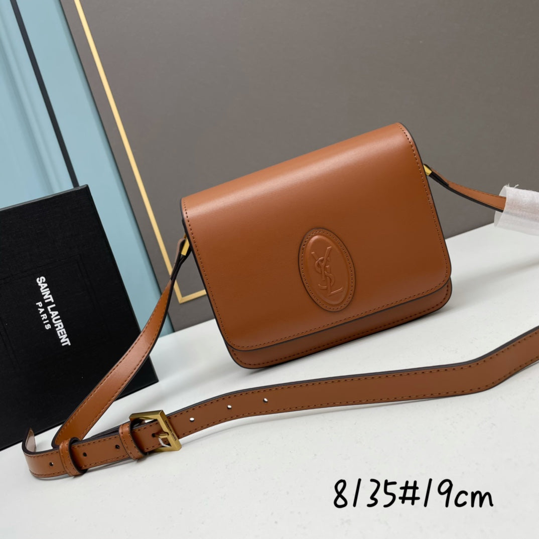 saint laurent le 61 saddle shoulder bag in calfskin - image 3