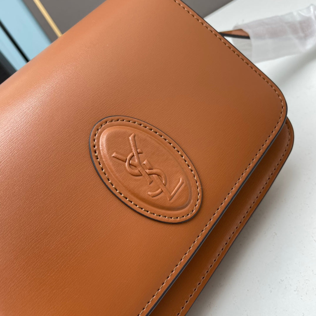 saint laurent le 61 saddle shoulder bag in calfskin - image 4