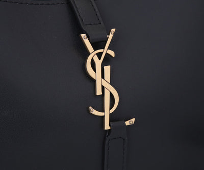 saint laurent smooth calfskin le 5 a 7 mini hobo black - image 3