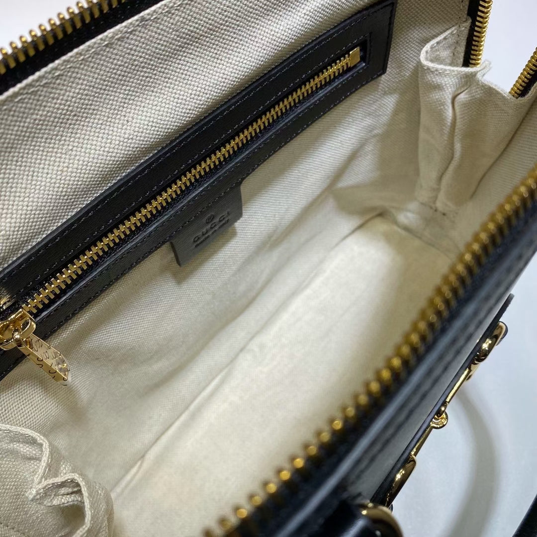 Guc*i horsebit 1955 small top handle bag - image 3