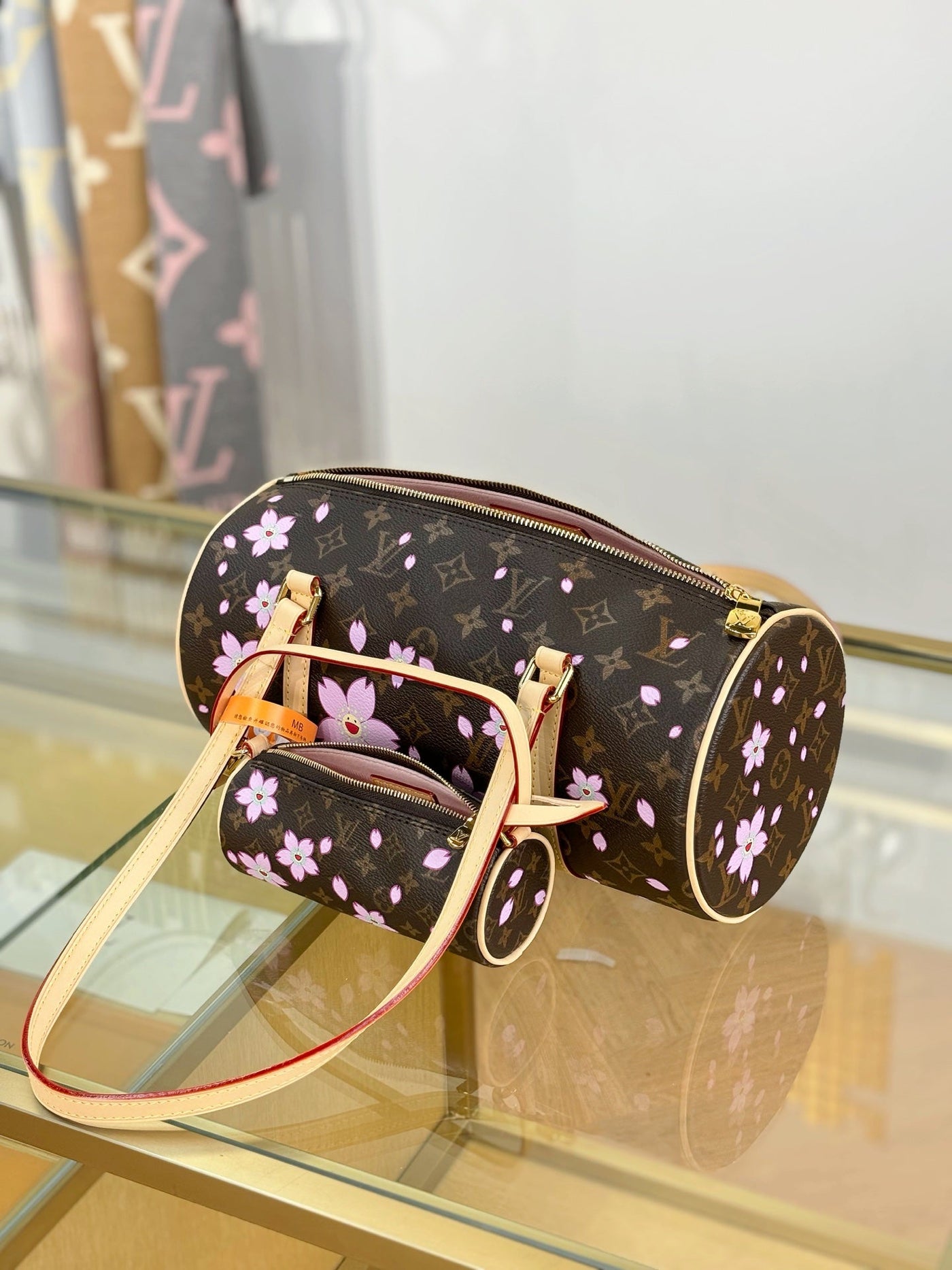 lv x tm papillon monogram canvas - image 2