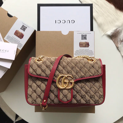 Guc*i gg marmont gg shoulder bag small - image 2