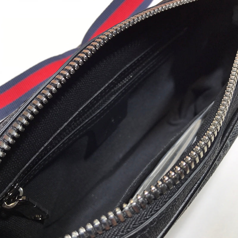 Guc*i gg supreme black belt bag black - image 3