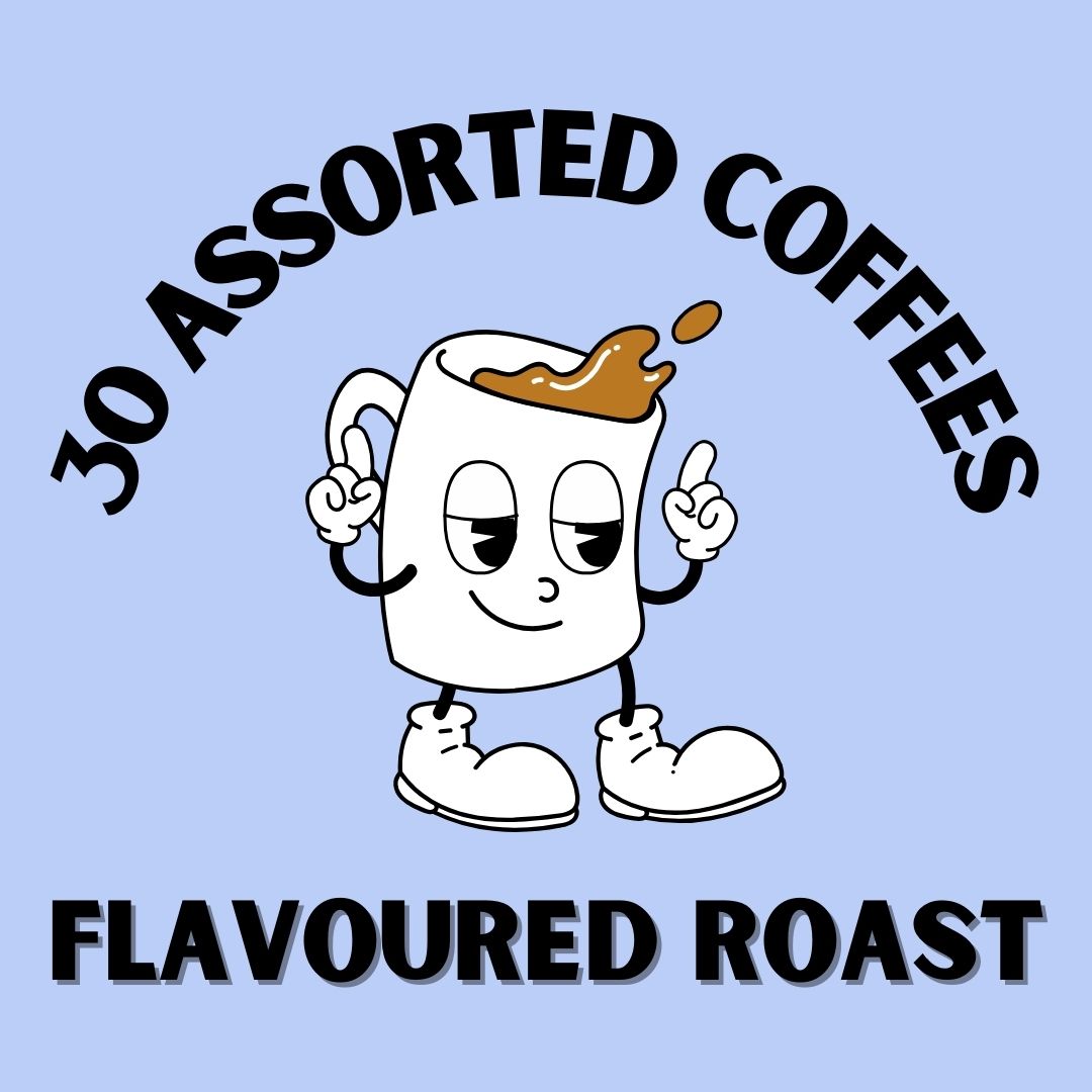 30 Assorted Flavoured Coffees