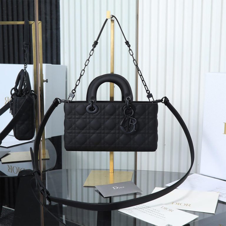 Di*r black medium lady d-joy bag - image 5