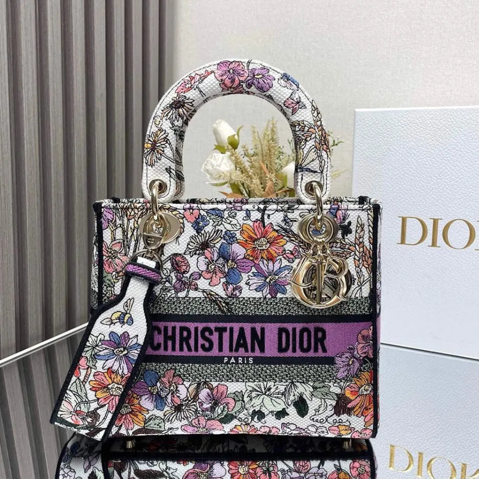Di*r medium Di*riviera lady d-lite bag - main image