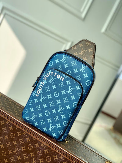 lv avenue bag in atlantic blue - image 7