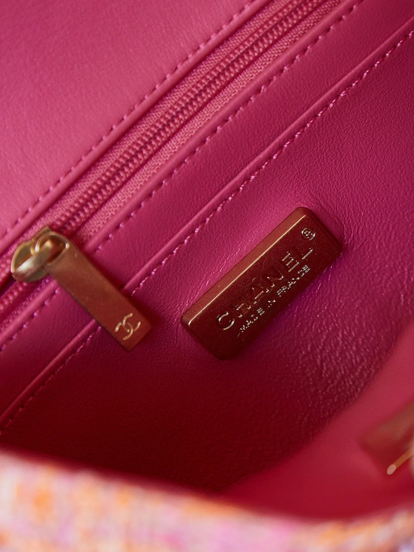 Chan*l woven crossbody bag - image 4