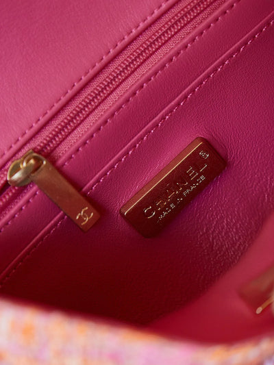 Chan*l woven crossbody bag - image 4