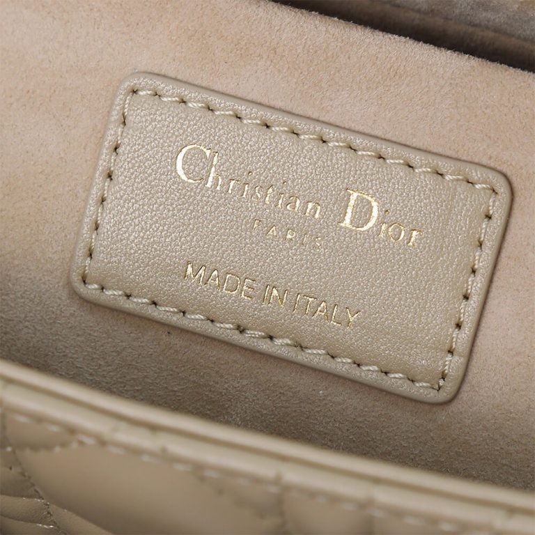 Di*r medium beige lady d-joy bag - image 6