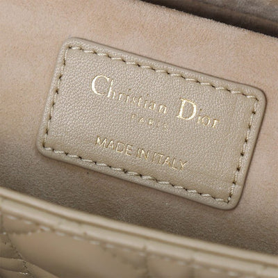 Di*r medium beige lady d-joy bag - image 6