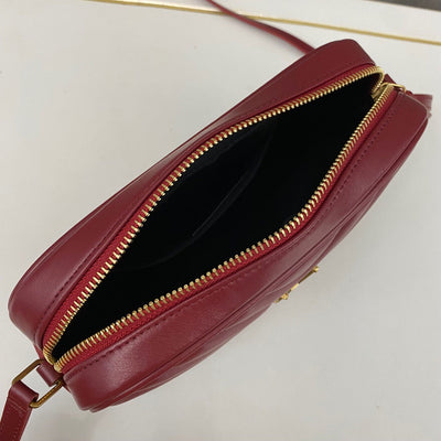 saint laurent lou medium Y*L camera bag with pocket and tassel in quilted leather - image 5