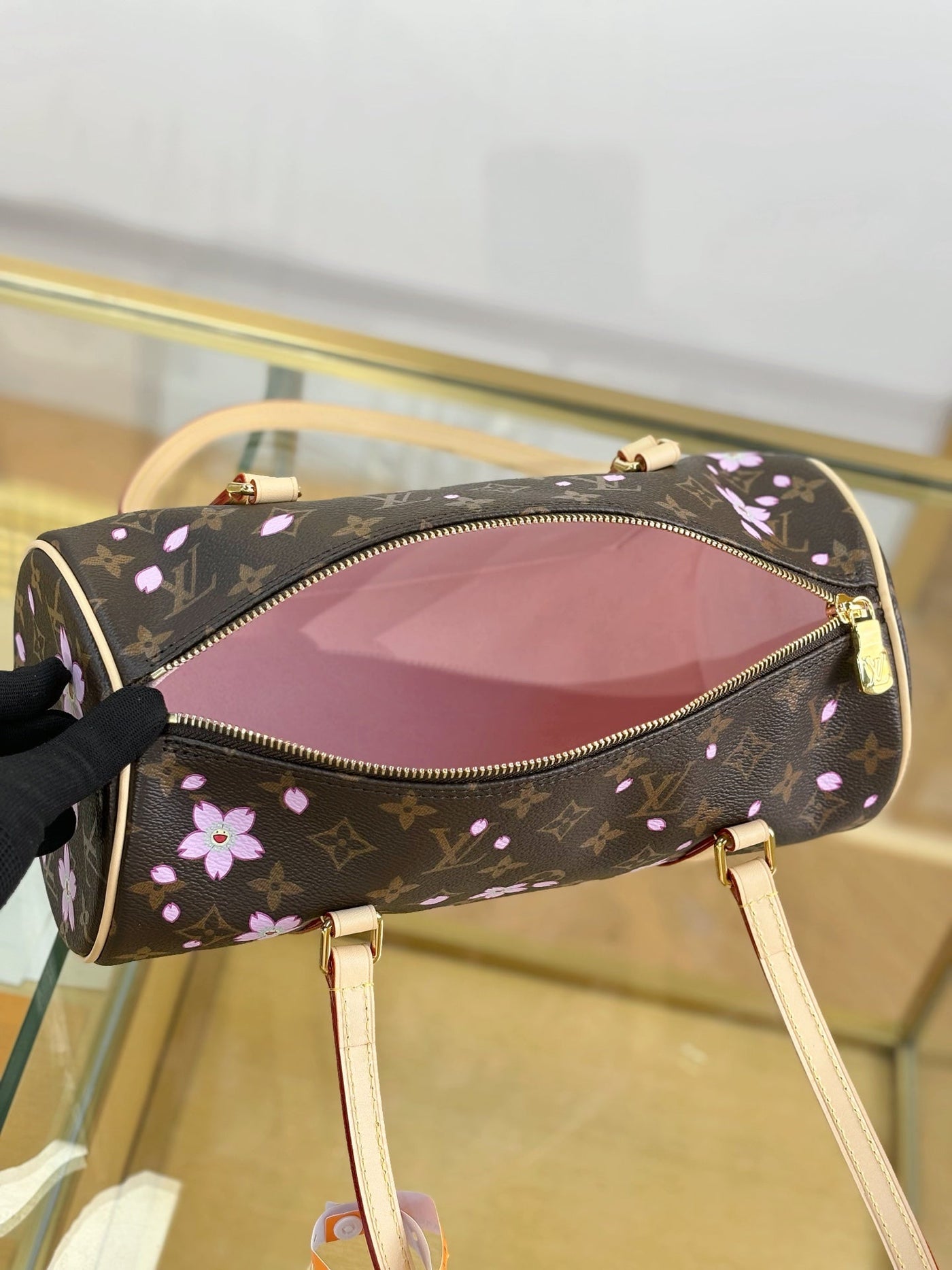 lv x tm papillon monogram canvas - image 3