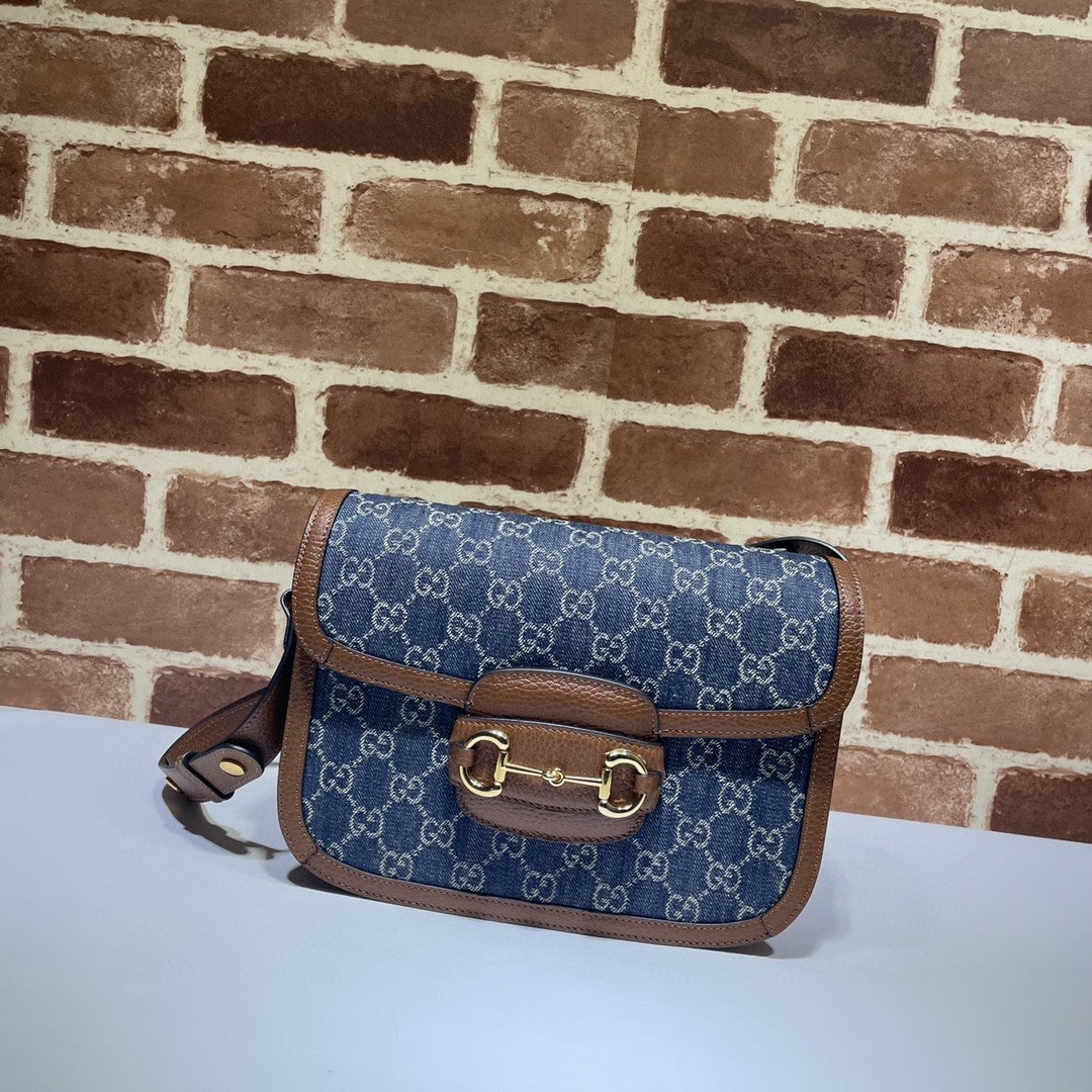 Guc*i small horsebit shoulder bag (all colour in stock) - image 5