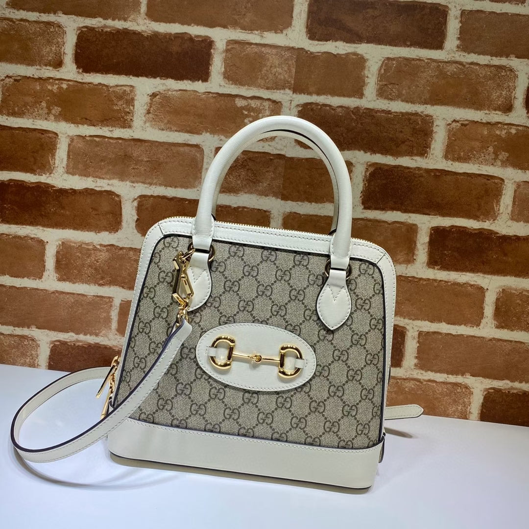 Guc*i horsebit 1955 small top handle bag - image 6