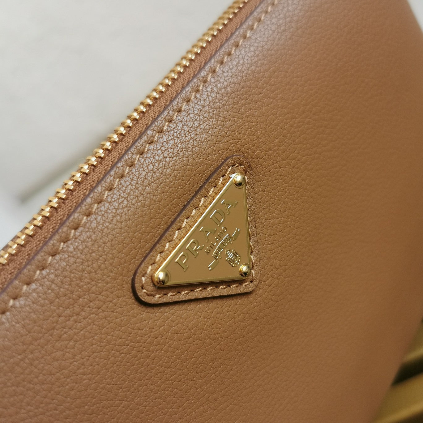 Pr*da leather shoulder bag - image 5