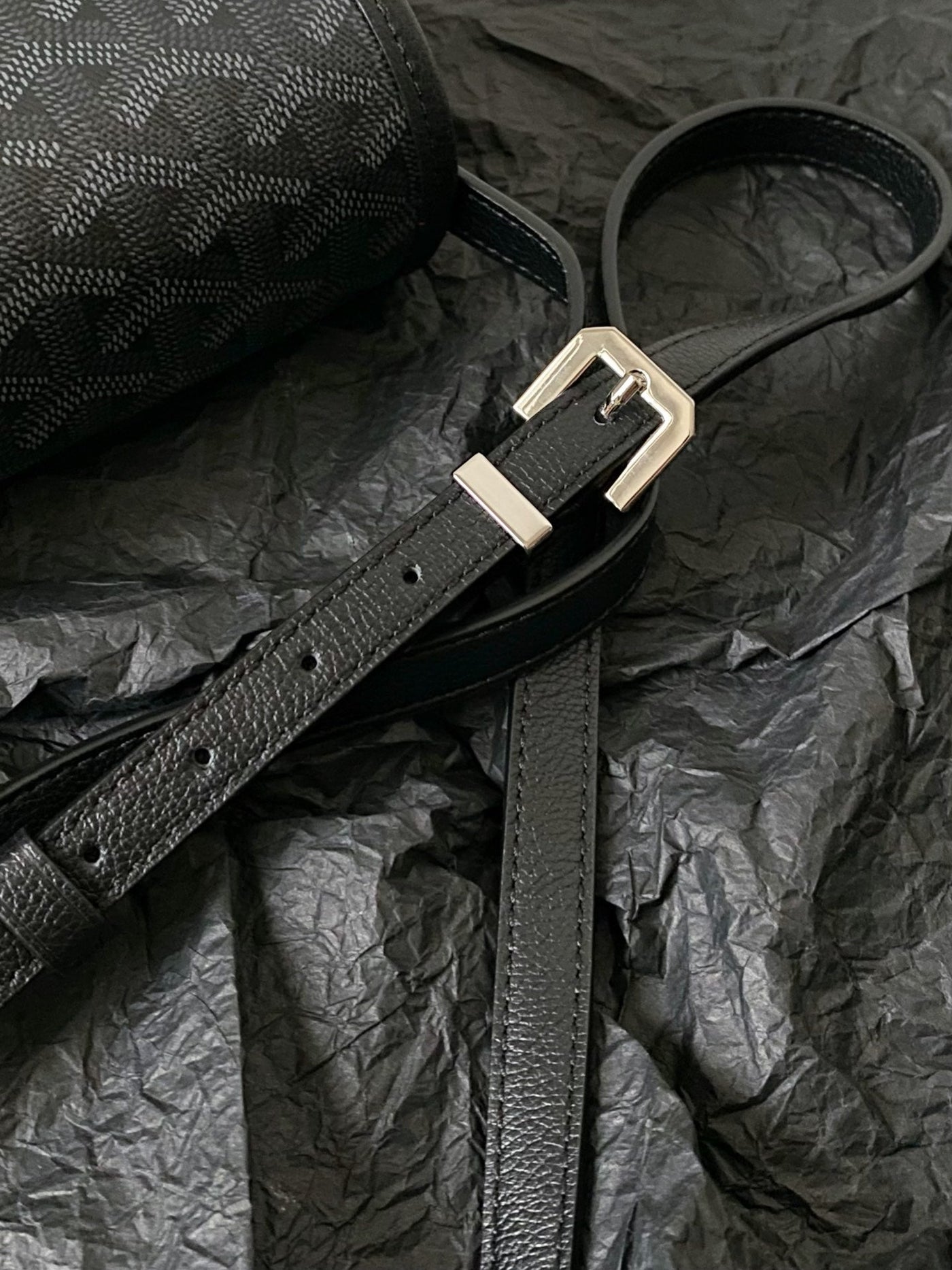 Goya*d Goya*dine belvedere iii pm messenger bag jet black - image 5
