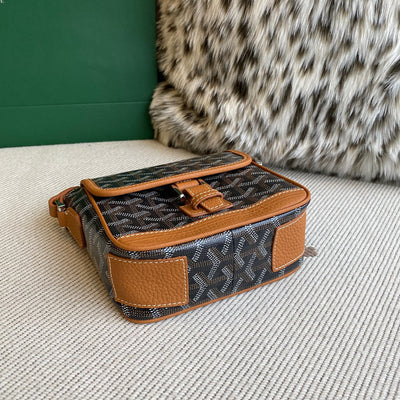 Goya*d black coated canvas mini cross-body bag - image 3
