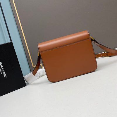 saint laurent le 61 saddle shoulder bag in calfskin - image 6