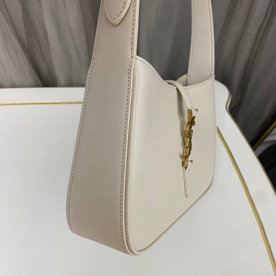 saint laurent  le 5 a 7 mini hobo bag – white - image 3