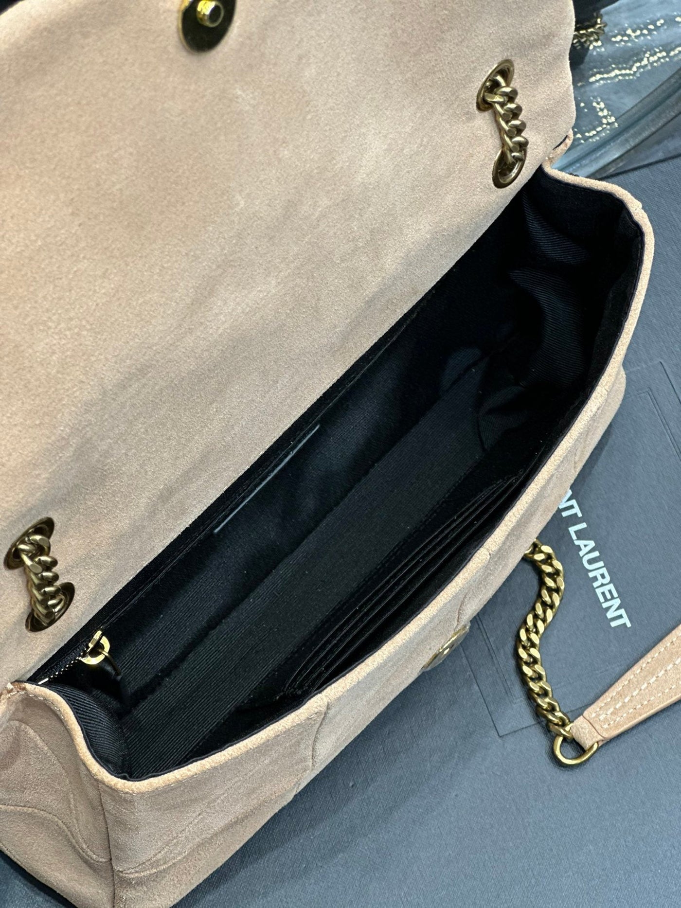 Y*L jamie medium shoulder bag in beige - image 4