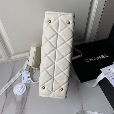 Chan*l small tote white - image 5