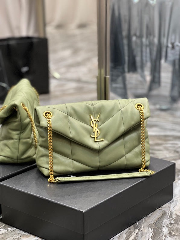 saint laurent  loulou puffer toy quilted leather shoulder bag - image 6