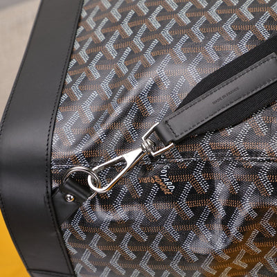 Goya*d steamer gm black leather travel - image 3