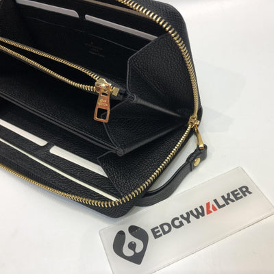 Lou*s Vuitt*n zipper wallet black - image 4