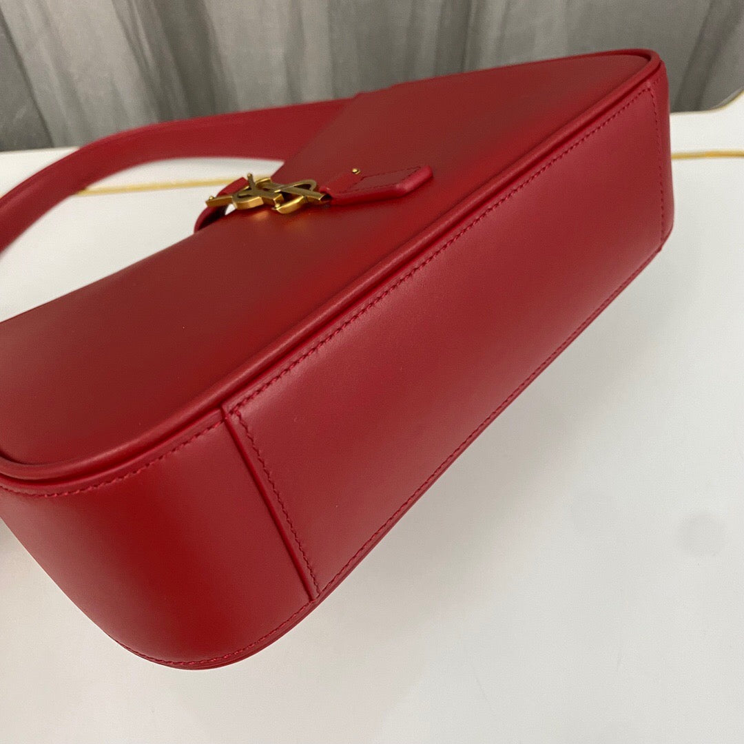 saint laurent  le 5 a 7 mini hobo bag – red - image 2