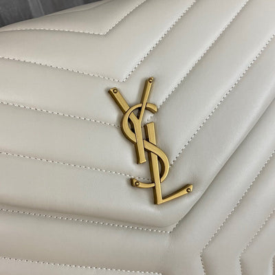 saint laurent sm loulou monogram quilted leather bag - image 6