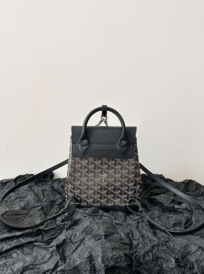 Goya*d mini backpack black super quality monogram pattern size 23x19cm - image 3