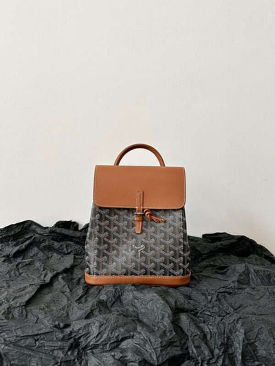 Goya*d mini backpack brown super quality monogram pattern size 23x19cm - image 4