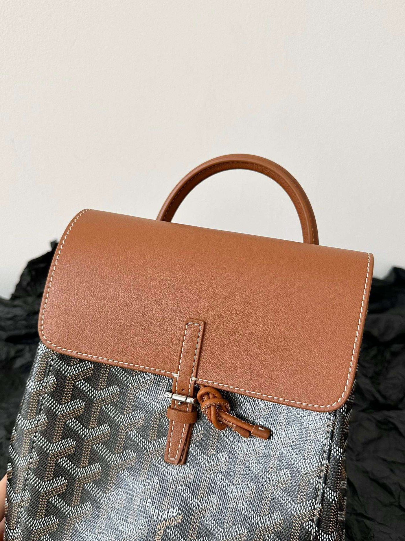 Goya*d mini backpack brown super quality monogram pattern size 23x19cm - image 5