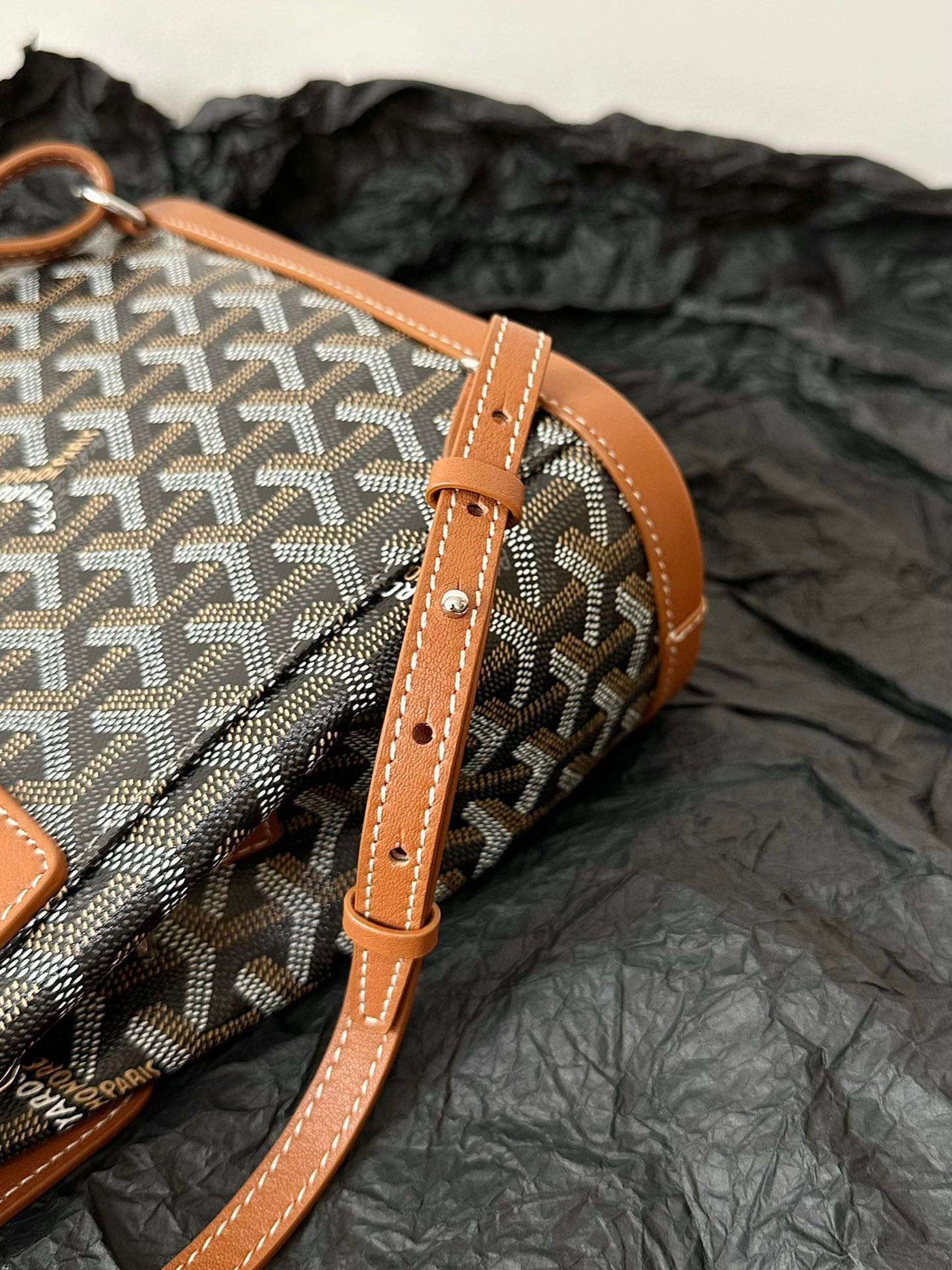 Goya*d mini backpack brown super quality monogram pattern size 23x19cm - image 6