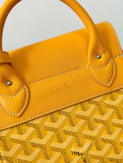 Goya*d mini backpack yellow monogram pattern 23x19cm - image 2