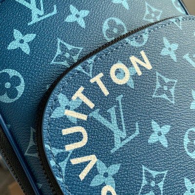 lv avenue bag in atlantic blue - image 9