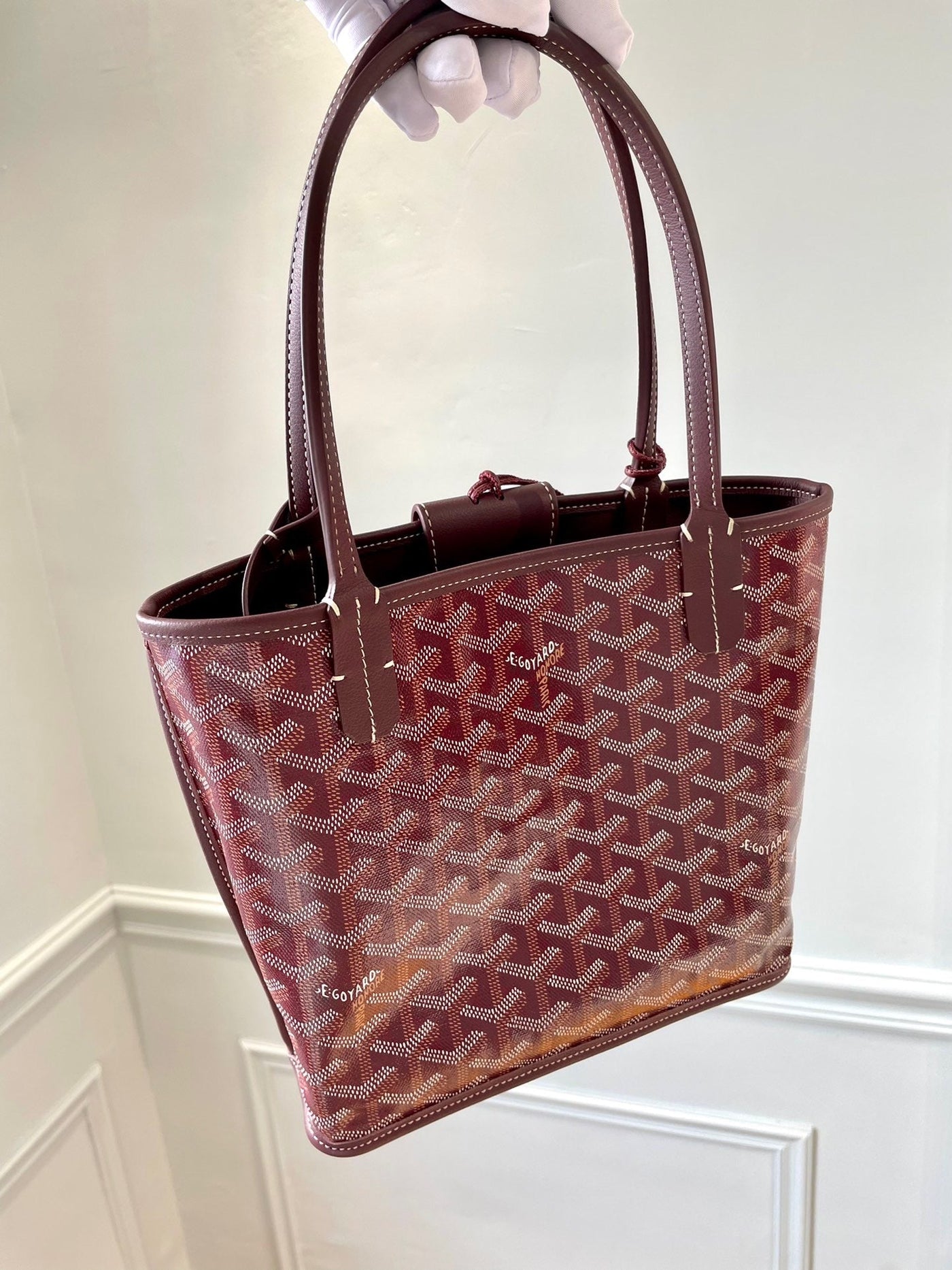 Goya*d anjou mini in burgundy - image 6