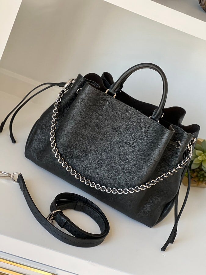 Lou*s Vuitt*n bella mahina tote black - image 2
