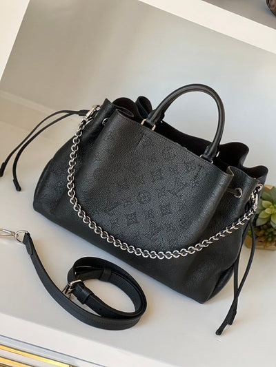 Lou*s Vuitt*n bella mahina tote black - image 2