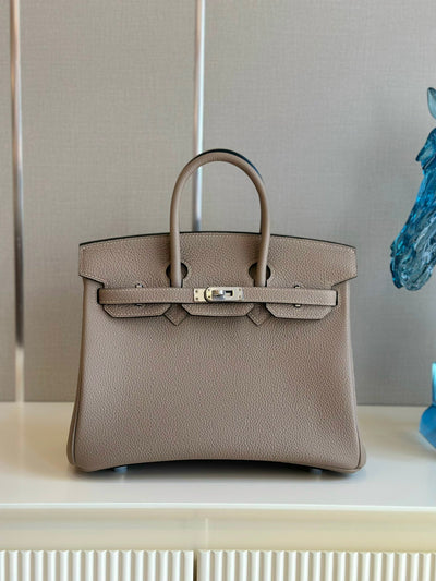 Herm*s birkin gray with sliver hardware (size 30) - image 2