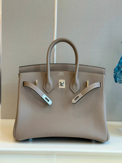 Herm*s birkin gray with sliver hardware (size 30) - image 3