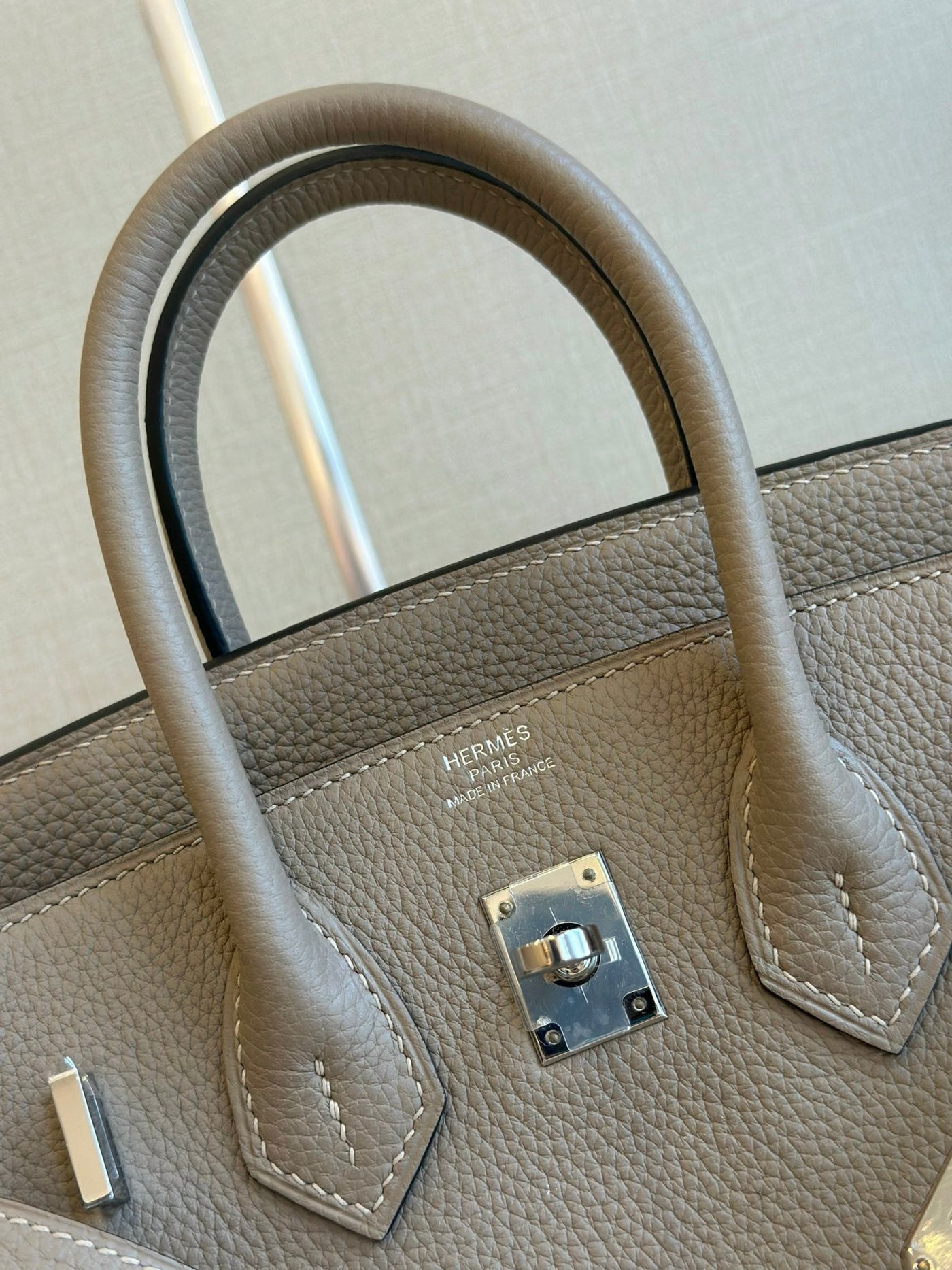 Herm*s birkin gray with sliver hardware (size 30) - image 6