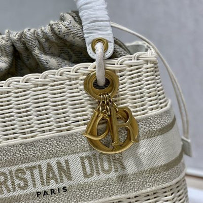 lady Di*r wicker bag - image 3
