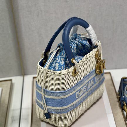 lady Di*r wicker bag - image 2