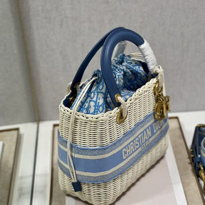 lady Di*r wicker bag - image 2