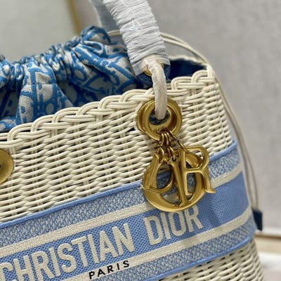 lady Di*r wicker bag - image 3