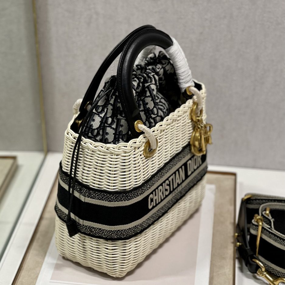 lady Di*r wicker bag - image 2